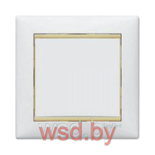 Рамка коллекция Valena, 774481, 1 модуль, белый Legrand. Фото N2