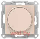 Светорегулятор (диммер) поворотно-нажимной, 315Вт, мех., Бежевый AtlasDesign Schneider Electric