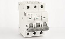 Автоматический выключатель GEYA GYM9-3P-4C, 3P, 4A, хар-ка C, 6kA, 3M