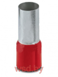 Кабельный наконечник AI 95 - 25 RD изолированный, сечение 95mm2, длина 25mm, красный (упак. 25шт.)