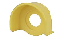 Козырек защитный от случайных нажатий, желтый, для одинарных кнопок 22mm (АРТ)
