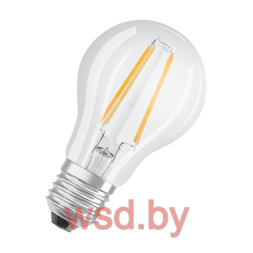 Лампа светодиодная LEDSCLA40 4,5W/865 230V FIL E2710X1 OSRAM