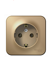 BLANCA Открытой Установки РОЗЕТКА с заземлением без шторок, 16А, 250В, ТИТАН (Schneider Electric) Systeme Electric