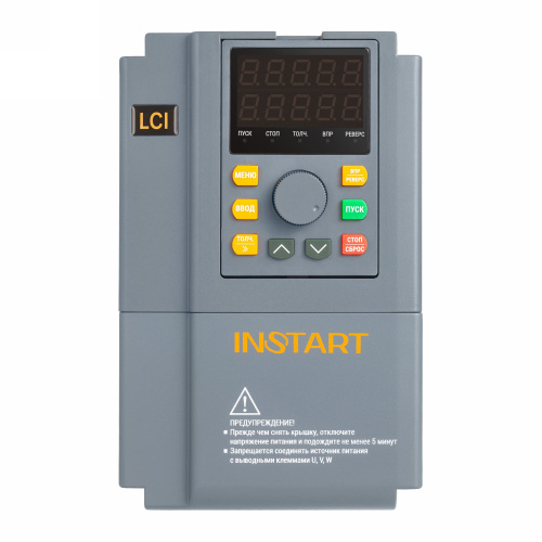 Преобразователь частоты INSTART LCI-G4.0/P5.5-4B, 4.0-5.5кВт, 8.5-13А, 3 ~ 342-440В 50/60Гц±2%