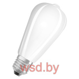 Лампа светодиодная LEDISON55 6,5W/827 230V GLFR E2710X1 OSRAM