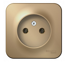 BLANCA Открытой Установки РОЗЕТКА без заземления без шторок, 16А, 250В, ТИТАН (Schneider Electric) Systeme Electric