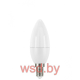 Лампа светодиодная LEDSCLB60 6W/827 230VGLFR E14 10X1 OSRAM