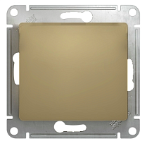 Переключатель 1-клавишный Glossa Systeme Electric (Schneider Electric) GSL000461 Титан
