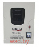 Стабилизатор напряжения однофазный электронно-релейный SOLPI-M TDR-N 10000ВА