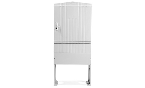 Щит напольный Etien 870x800x325мм (ВxШxГ) из композитного (SMC) материала на цоколе 900мм без монт. панели, IP54