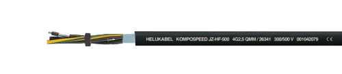 Кабель KOMPOSPEED®JZ-HF-500-C для буксируемых цепей 2х0,75