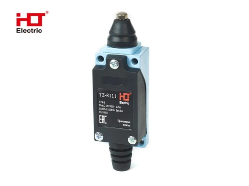 Концевой выключатель TZ-8111 с плунжером прямого давления IP65 HLT Концевой выключатель TZ-8111 с плунжером прямого давления IP65 HLT