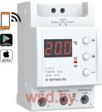 Wi-Fi-терморегулятор bx для теплого пола 5..45 °С, R10-4м 32 А, 7000 ВА Terneo