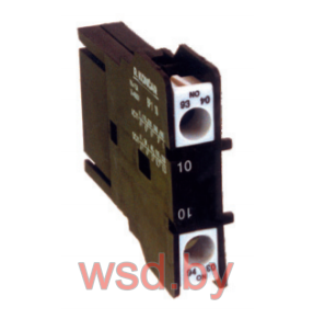 Блок-контакт вспомогательный BP1 10, 6A(230VAC), 1NO, боковой монтаж, для CM1