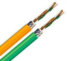 Кабель передачи данных PH120 C-H Cat. 5e F/UTP - RD  4x2xAWG23/1 для стационарной прокладки, с сохранением изоляции в случае пожара, TKD Kabel Gmbh