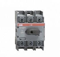Выключатель нагрузки ABB OT100F3, 100А, 3P, 4M, рукоятка спереди ABB