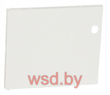 Дверь для навесного щитка Nedbox 8M, белый пластик