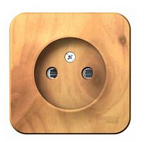 BLANCA Открытой Установки РОЗЕТКА без заземления со шторками, 16А, 250В, ЯСЕНЬ (Schneider Electric) Systeme Electric