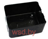 Монтажная коробка для блоков розеточных 540ХХ, металл, 4М. Фото N2