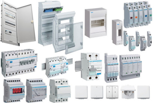 Дверь прозрачная одиночная для щита EC 500x400мм (ВxШ), закаленное стекло 4мм, RAL7035