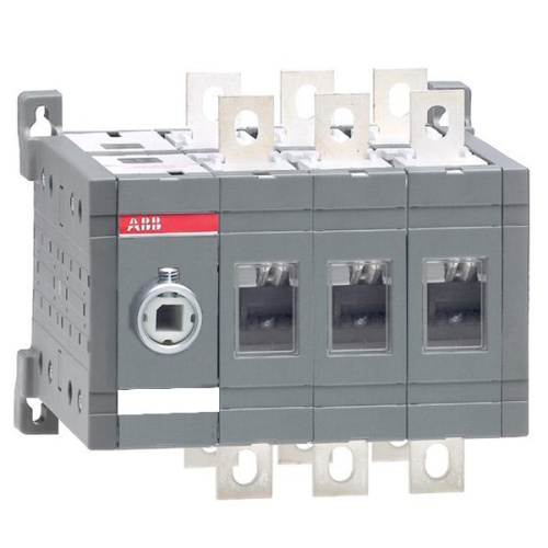 Выключатель нагрузки ABB реверсивный OT315E03C, 315А, 3P, с видимым разрывом, без рукоятки Выключатель нагрузки ABB реверсивный OT315E03C, 315А, 3P, с видимым разрывом, без рукоятки