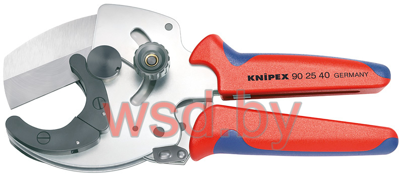 Труборез-ножницы для многослойных и пластмассовых труб D 26 - 40 мм, L-210 мм (KNIPEX)