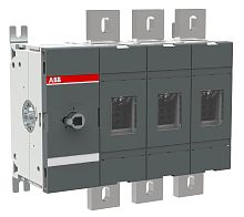 Выключатель нагрузки ABB OT1250E03, 1250А, 3P, с видимым разрывом, без рукоятки