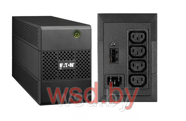 ИБП Eaton 5E 650i USB (650ВА, 360Вт, 4 розетки IEC C13 ). Фото N2