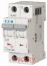 Автоматический выключатель EATON PL7-C16/2-DC, 2P, 16A, C, 10kA, 250VAC/DC, 2M