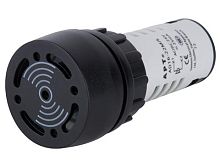 Акустическое сигнальное устройство (зуммер) APT AD16-22, 24VAC/DC, с подсветкой, 80dB, 22mm, IP31