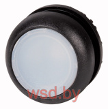 Головка кнопки CP, белая, без фиксации, плоская, 22mm, IP65