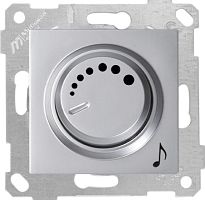 Аудиорегулятор Mutlusan Rita , поворотный, нерж. сталь