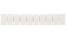 Маркировка клеммных модулей Connectwell CA509/K4WHT для клемм CPTL,CM1.5S белая (упак. 100шт.)