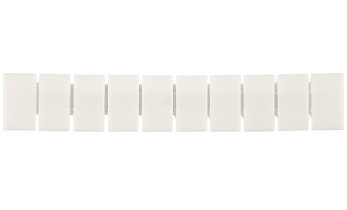 Маркировка клеммных модулей Connectwell CA509/K4WHT для клемм CPTL,CM1.5S белая (упак. 100шт.)