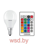Лампа светодиодная LEDSCLP40REM 4,9W/827 230V FR E144X1 OSRAM