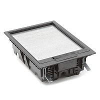 Лючок напольный DKC c изменяемой глубиной, 12 модулей