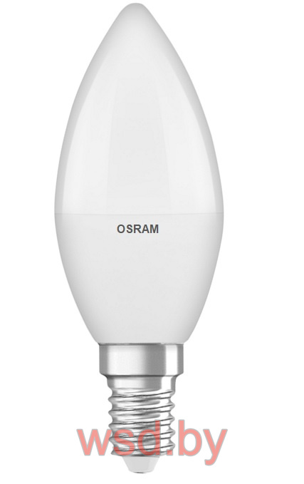 Лампа светодиодная LVCLB75 10SW/865 230V E14 10X1 RU OSRAM