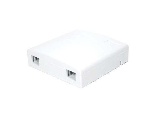 Розетка Mutlusan Rita оптическая двойная, слоновая кость