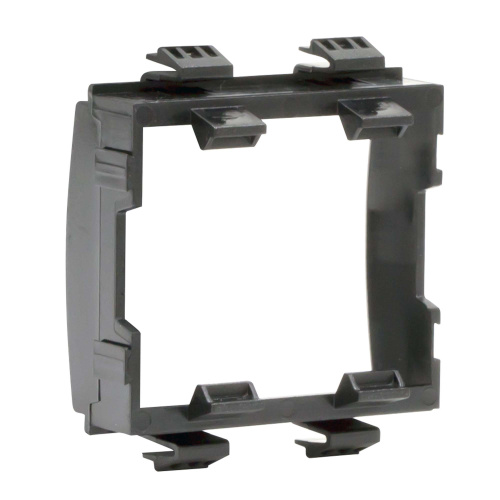 Каркас DKC под 2 модуля, Viva, черный фото 2