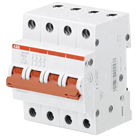 Выключатель нагрузки SHD204/63, 4P, 63A, 10kA, 4M ABB