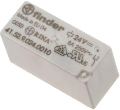 Низкопрофильное реле Finder 415290240010, 2CO, 8A(250VAC/30VDC), 24VDC