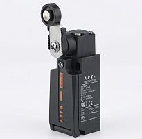Выключатель концевой АРТ ALS3-P, 1NO+1NC мгнов., Ith=10A, 3A 240V AC15/24V DC13, мет. кач. рычаг с плас. роликом, пласт. корпус, IP67, отв. M20