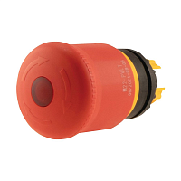 Кнопка аварийной остановки EATON Titan M22-PVLT с разблокировкой поворотом с подсветкой, IP66
