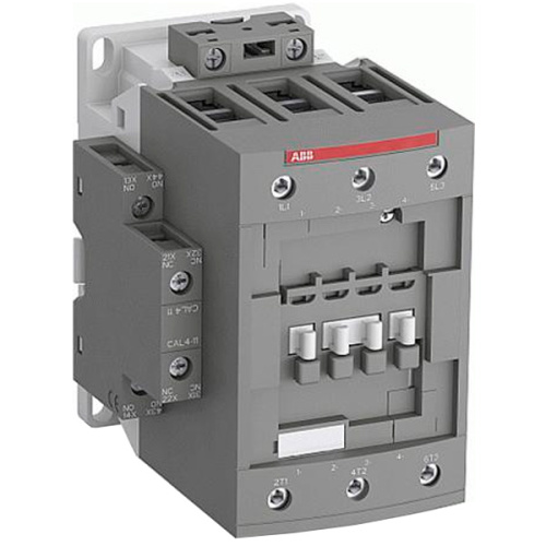 Контактор ABB AF96-30-11-11 24...60VAC/DC, 3NO 96A(130A-AC1) 45kW, всп.контакт 1NO+1NC (4A-AC15)