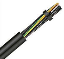 Кабель OPVC-OZ ARCTIC +UV -60C BLACK 2x1,5 контрольный, гибкий при низких температурах, с цифровой маркировкой жил, черный, TKD Kabel Gmbh