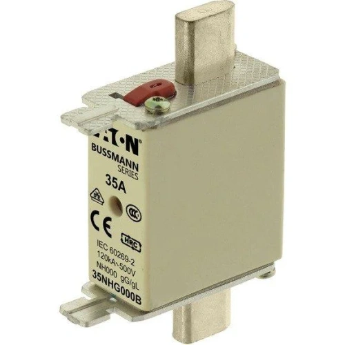 Вставка плавкая EATON NH, 63A, 690VAC, размер 000, тип gR, с двойной индикацией