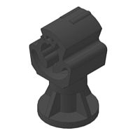 Держатель прута пластиковый 50х20