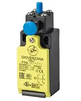 Концевой выключатель с ручным сбросом и коротким плунжером Giovenzana FTN1R31