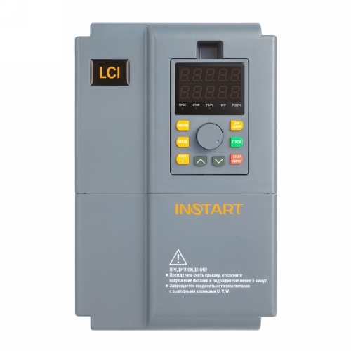 Преобразователь частоты INSTART LCI-G5.5-3, 5.5кВт, 13А, 1 ~ 198-253В, 50/60Гц±2%