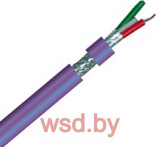 Кабель 1x2x0,64 (AWG 22/1); PROFIBUS DP - STANDARD 6XV1831-2A; FC C-PVC Ex UL/CSA - BU для cтационарной прокладки TKD Kabel Gmbh